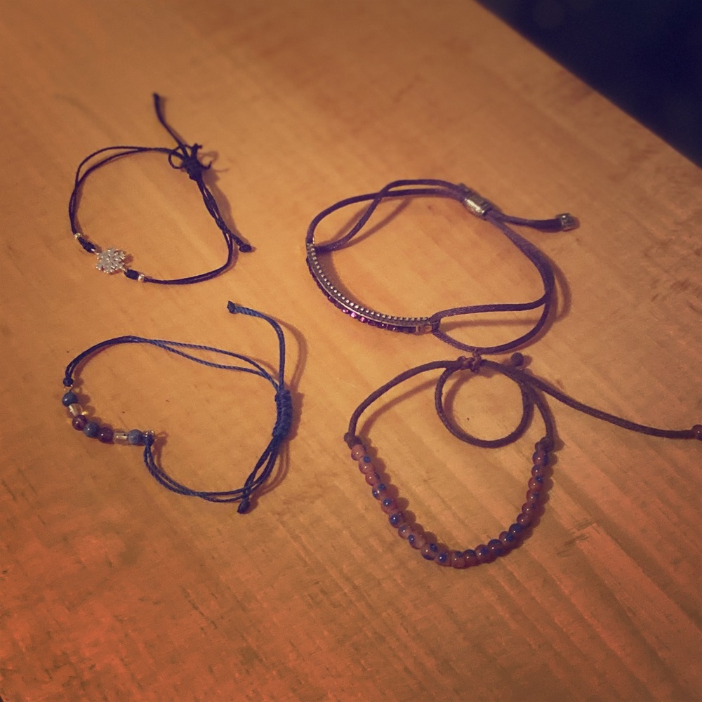 Assorted bracelets